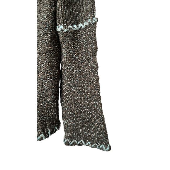 Curio Copyright Knitted Sweater Sz Large - Picture 4 of 5